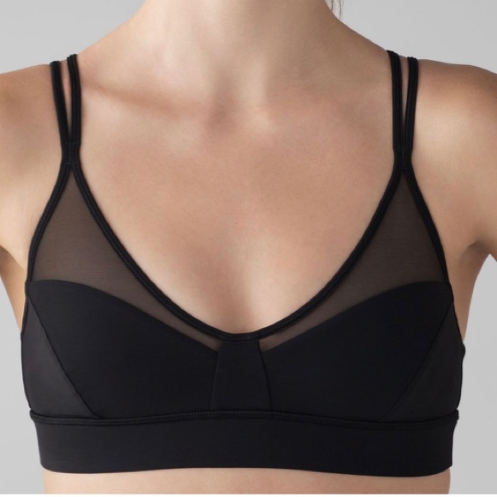 Lululemon Black Anew Bra - Size 2